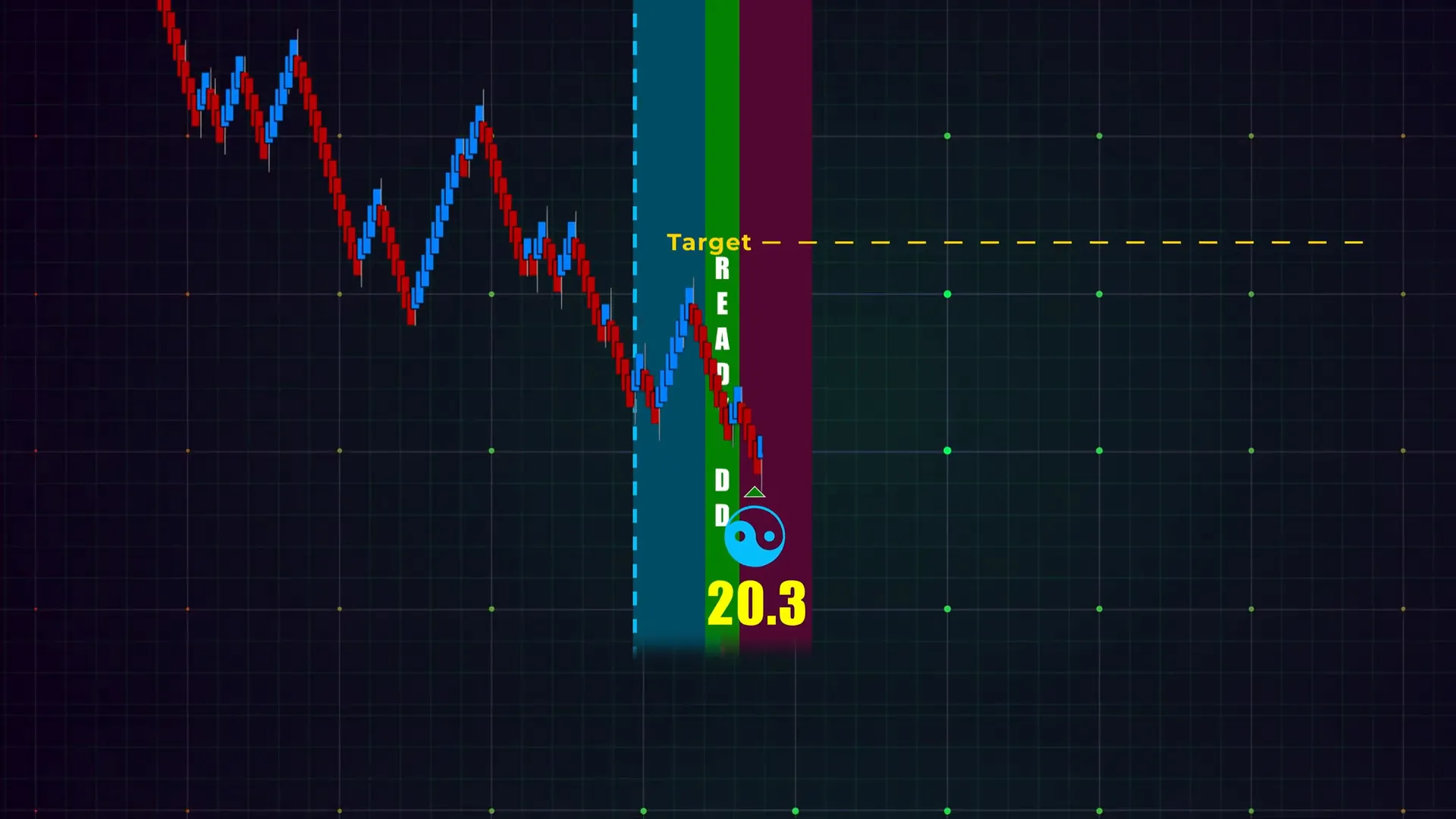 King timing signals and the arrival of the Blue Enigma in the same zone