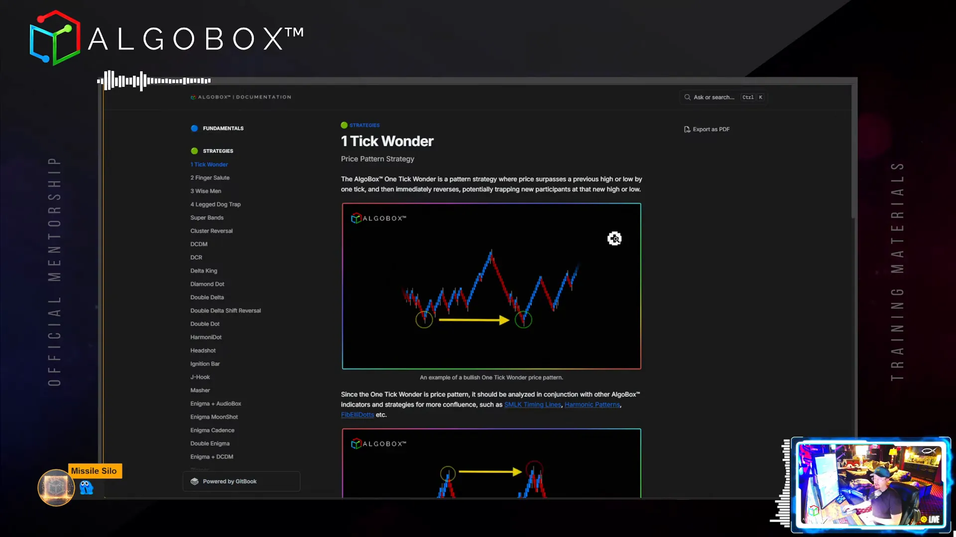 AlgoBox Academy learning and strategy overview