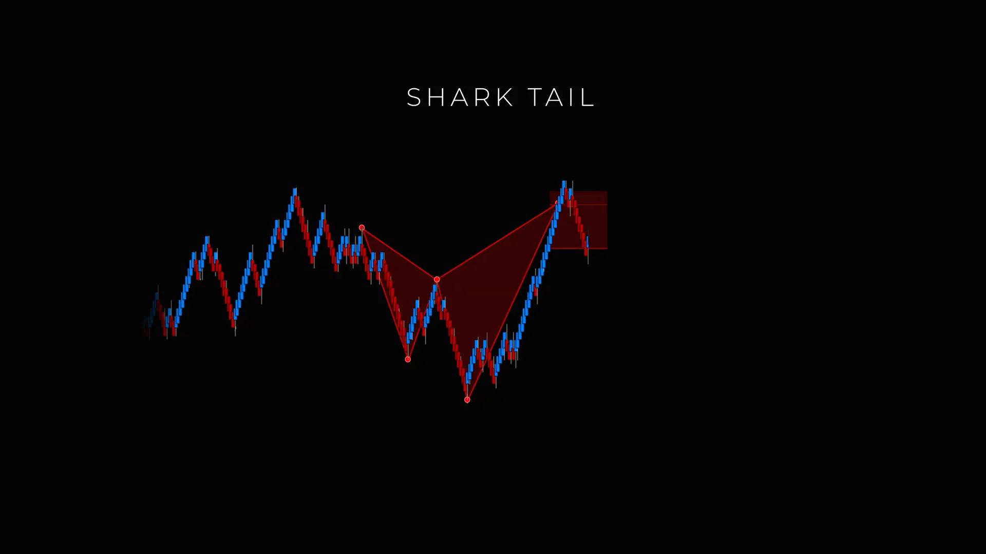 Backtesting results spreadsheet and trade distribution for Shark Back and Shark Tail