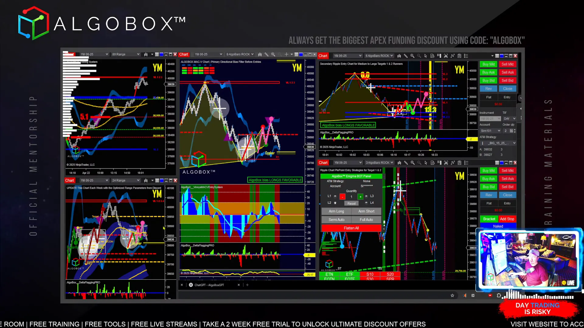 Changing wave chart range setting in NinjaTrader
