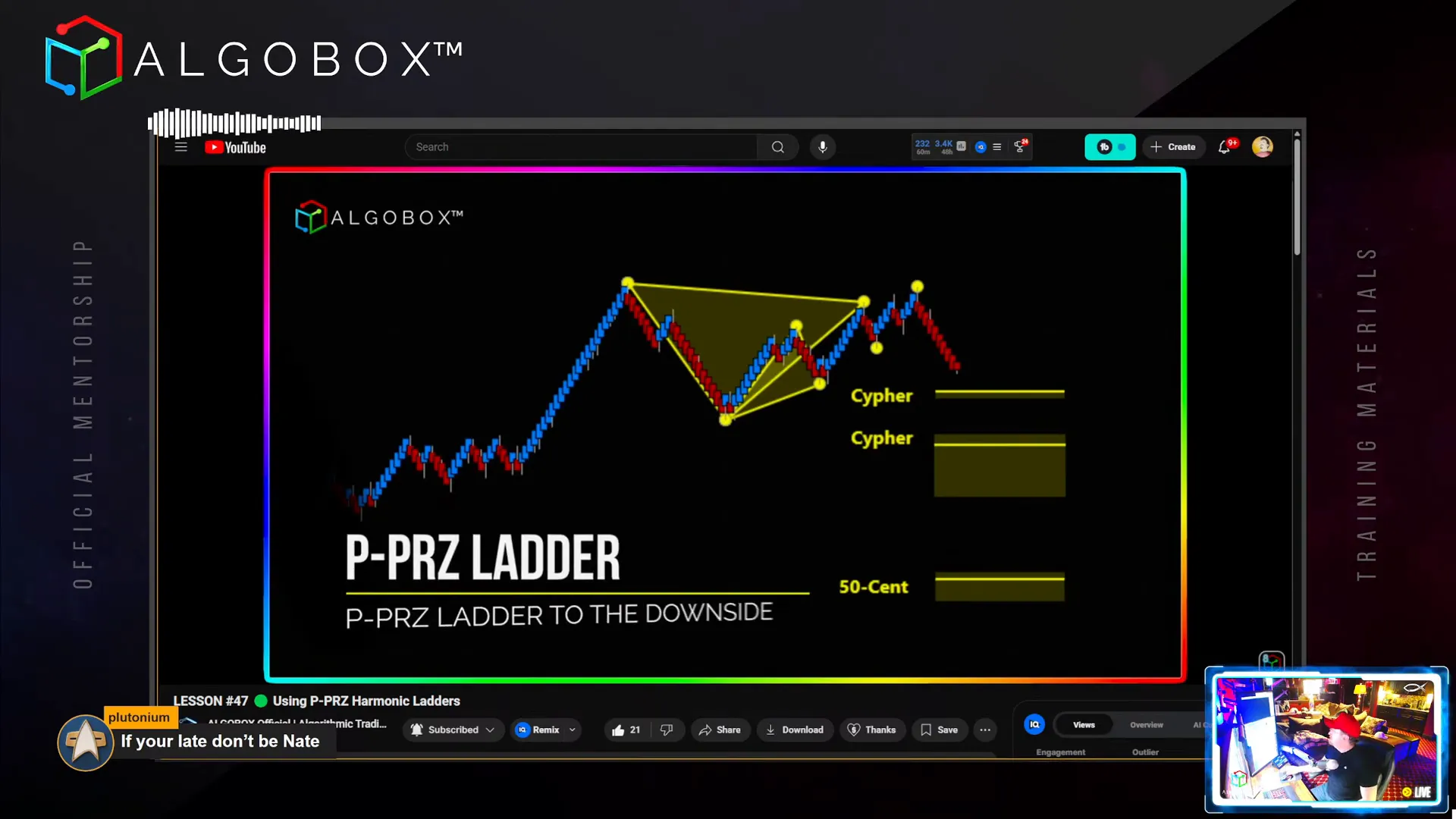PPRZ ladder showing multiple stacked reversal zones